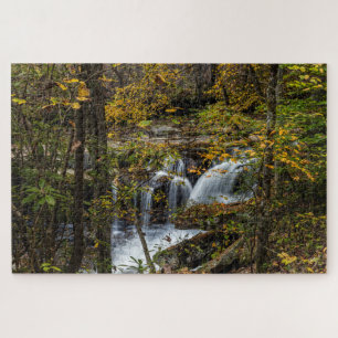 Dunloup Creek Falls West Virginia Puzzle