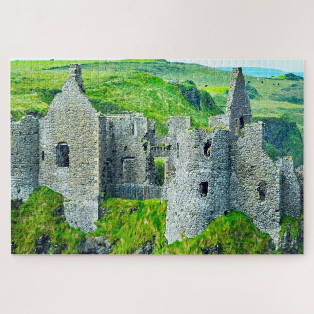 Dunluce Castle Antrim Irland Puzzle (Horizontal)