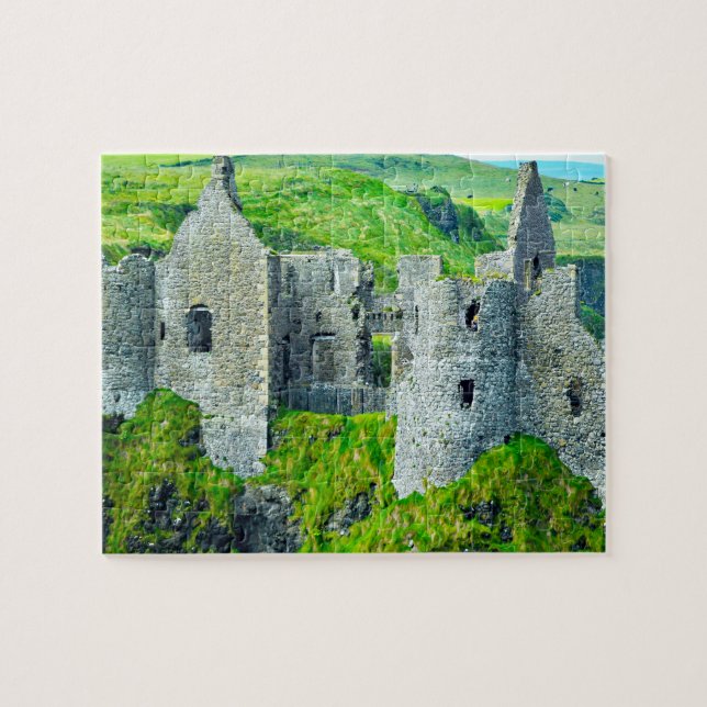 Dunluce Castle Antrim Irland Puzzle (Horizontal)