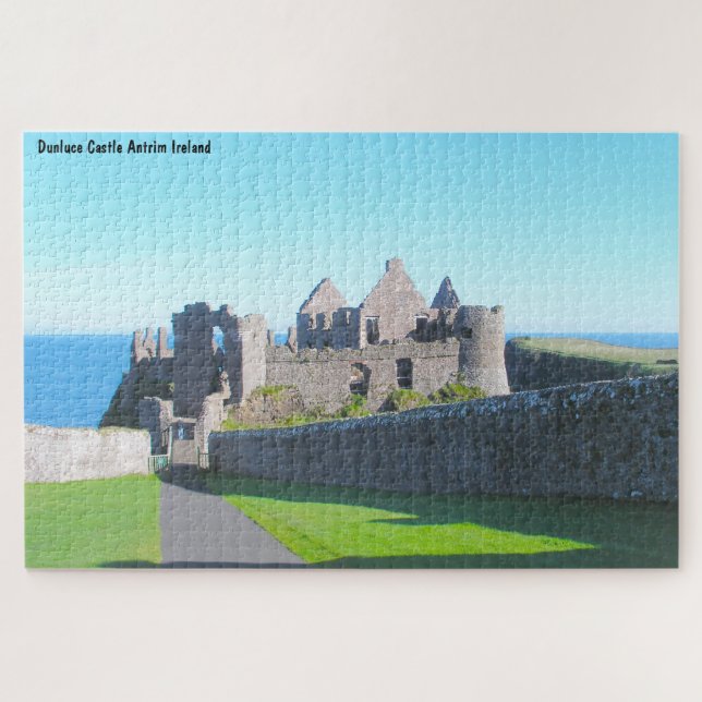 Dunluce Castle Antrim Irland Puzzle (Horizontal)