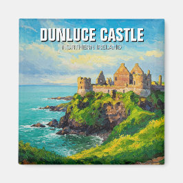 Dunluce Castle Nordirland Travel Magnet
