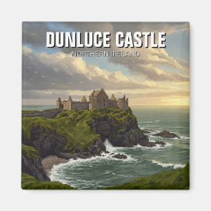 Dunluce Castle Nordirland Travel Magnet
