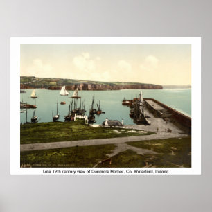 Dunmore Harbour, Landkreis Waterford Poster