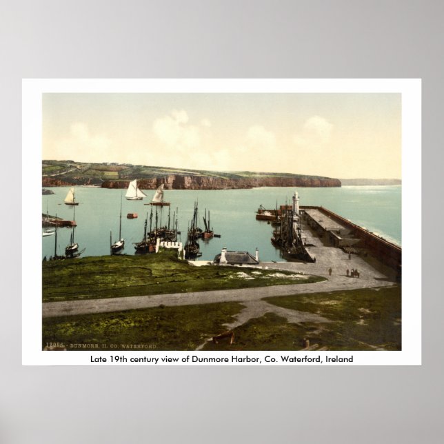 Dunmore Harbour, Landkreis Waterford Poster (Vorne)