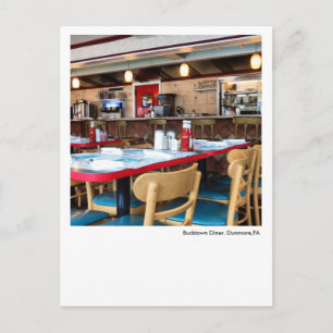 Dunmore, PA Postcard-Bucktown Diner Postkarte