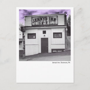Dunmore, PA Postcard-Jenny's Inn Postkarte