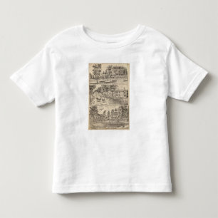 Dunn, Burditt und Benedict-Wohnsitze in Rutland Kleinkind T-shirt