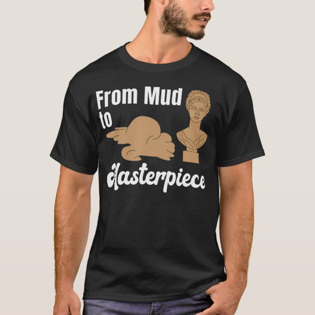 Dunn Pottery Handgefertigte Keramik-Kollektion Ton T-Shirt (Vorderseite)