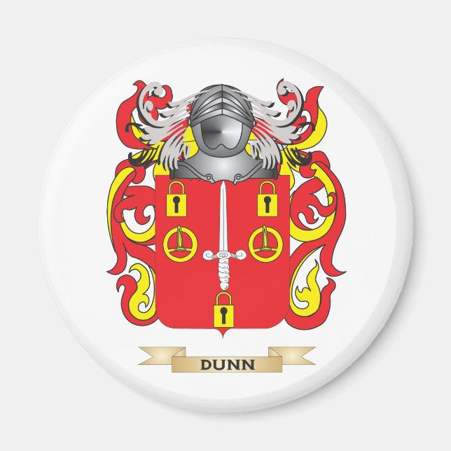 Dunn (Schottland), Wappenrühre Magnet (Vorne)