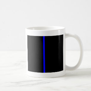 Dünne blaue Linie Tasse
