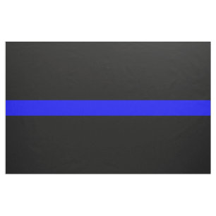 Dünne Blue Line-Polizeibeamte-Denkmal-Flagge Stoff