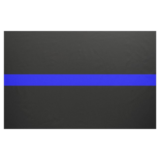 Dünne Blue Line-Polizeibeamte-Denkmal-Flagge Stoff (Yard (91,4 cm))