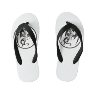 Dünne Drachen... Kinderbadesandalen