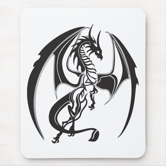 Dünne Drachen... Mousepad (Vorne)