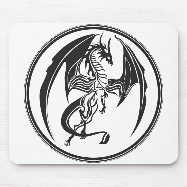 Dünne Drachen... Mousepad (Vorne)