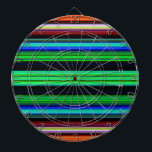 Dünne farbige Streifen - 1 Dartscheibe<br><div class="desc">Individuelles Designprodukt mit farbenfrohen Mustern. Personalisieren Sie diese Vorlage mit Ihren Bildern. Übertragen Sie dieses Design auf jeden Artikel.</div>