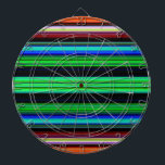 Dünne farbige Streifen - 1 Dartscheibe<br><div class="desc">Individuelles Designprodukt mit farbenfrohen Mustern. Personalisieren Sie diese Vorlage mit Ihren Bildern. Übertragen Sie dieses Design auf jeden Artikel.</div>