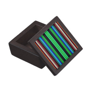 Dünne farbige Streifen - 1 Kiste