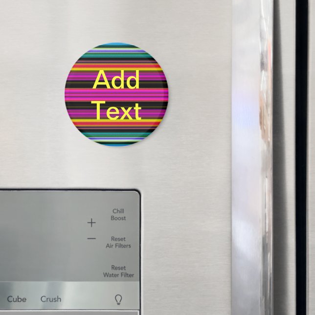 Dünne farbige Streifen - 2 Magnet (In Situ (Kühlschrank))