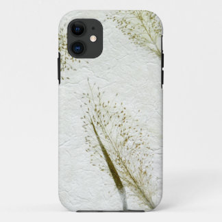 Dünne Klingen aus Gras, japanisches Reißpapier iPhone 11 Hülle