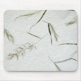 Dünne Klingen aus Gras, japanisches Reißpapier Mousepad