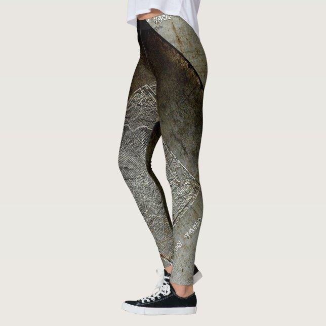 Dünne Linie Schmutz 3 Leggings (Links)