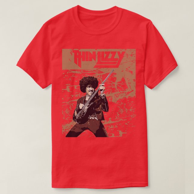 Dünne Lizzy T-Shirt (Design vorne)
