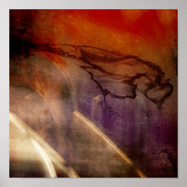 "dünne Luft" Poster (Vorne)