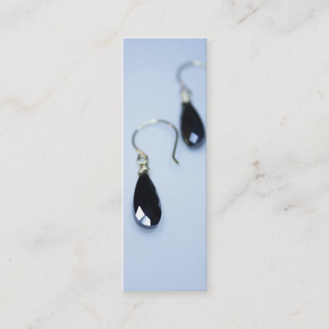 Dünne Schmuck-Visitenkarte Mini Visitenkarte (Vorderseite)