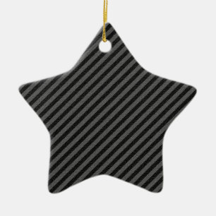 Dünne schwarze und graue diagonale Streifen Keramikornament