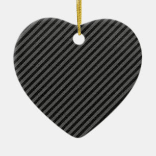 Dünne schwarze und graue diagonale Streifen Keramikornament