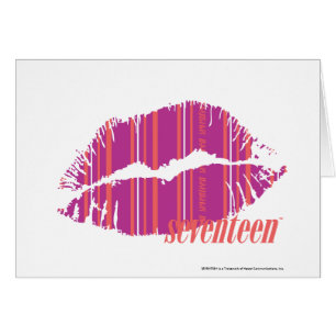 Dünne Streifen lila