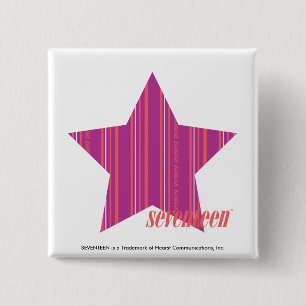 Dünne Streifen Lila 3 Button