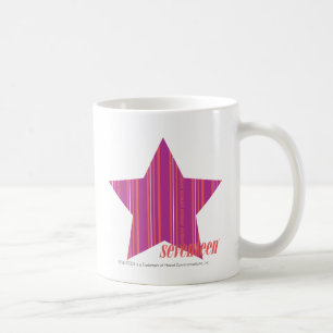 Dünne Streifen Lila 3 Tasse