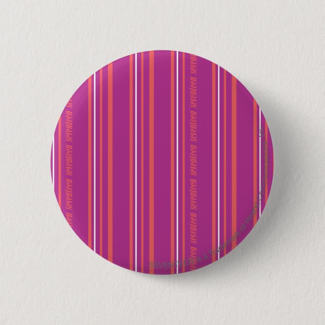 Dünne Streifen lila Button (Vorderseite)
