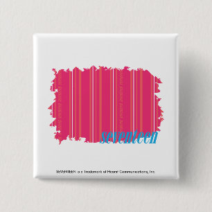 Dünne Streifen-Magenta 2 Button