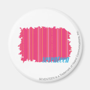 Dünne Streifen-Magenta 2 Magnet