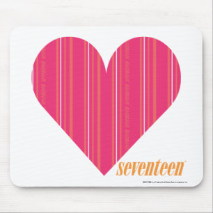 Dünne Streifen-Magenta 4 Mousepad