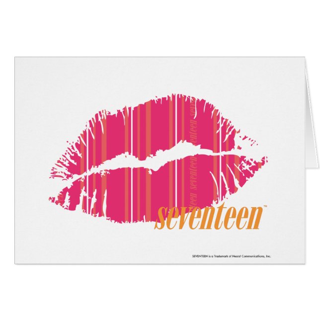 Dünne Streifen magentarot (Vorderseite (Horizontal))