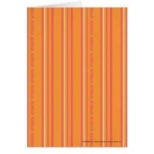 Dünne Streifen orange