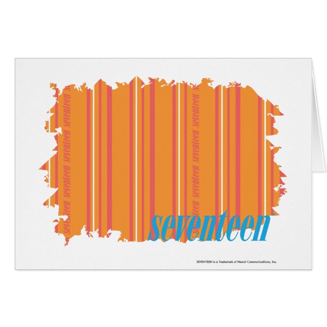 Dünne Streifen-Orange 2 (Vorderseite (Horizontal))