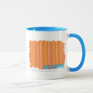 Dünne Streifen-Orange 2 Tasse