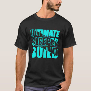 Dünner starker Fitnessstudio-Athlet ultimativer Sl T-Shirt