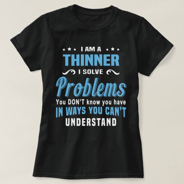 dünner T-Shirt (Design vorne)