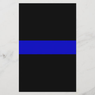 Dünnes Blue Line Briefpapier