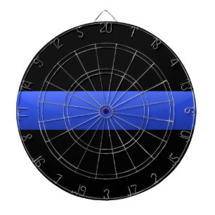 Dünnes Blue Line Dartscheibe