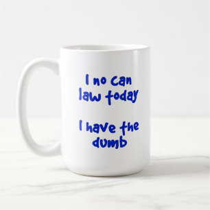 Dünnes Blue Line habe ich das stumme Kaffeetasse