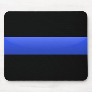 Dünnes Blue Line kennzeichnen Mousepad