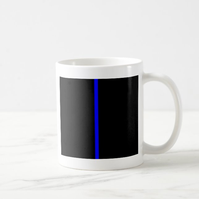 Dünnes Blue Line Tasse (Rechts)