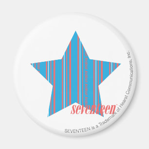 Dünnes Streifen-Aqua 2 Magnet